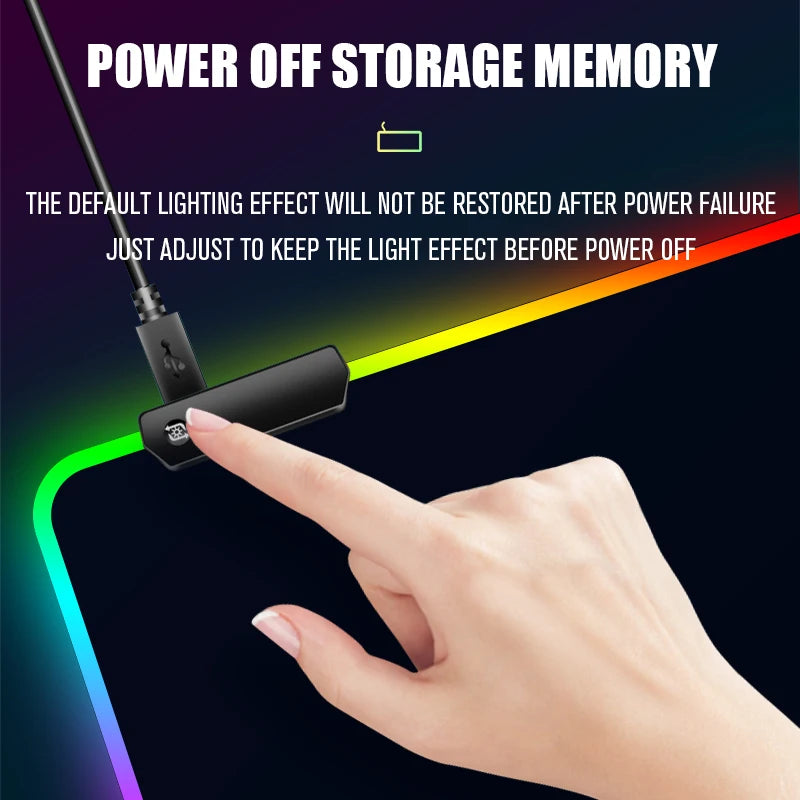 Grand tapis lumineux