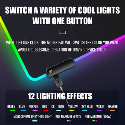 Grand tapis lumineux