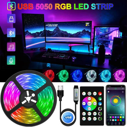 Bande lumineuse LED USB Bluetooth